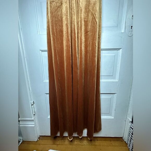 NWTs Dessy Group Velvet Capped Sleeve Dress Size XS - Picture 4 of 12